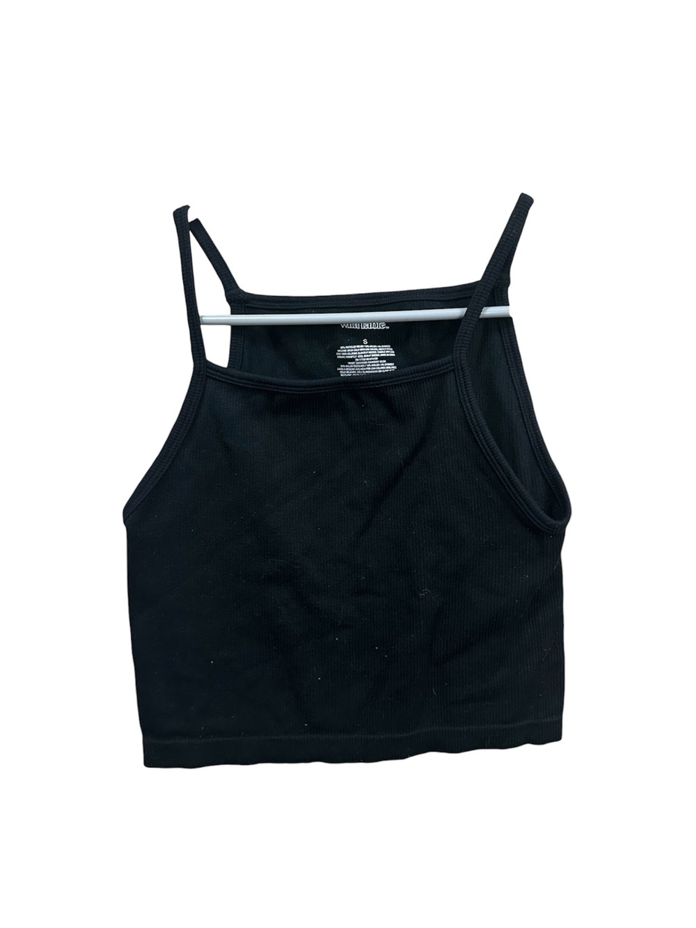 Wild Fable Black Cropped Tank Small